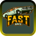 Fast racing cars icon