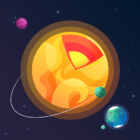 Idle Galaxy-Planet Creator icon