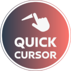 Quick Cursor: one hand mouse pointer icon