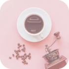 Coffee Cam-Photo editor,HD Cam,Light leak,1998 icon