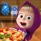 Masha and the Bear Pizzeria Game! Pizza Maker Game icon