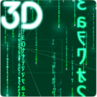 Digital Rain 3D Live Wallpaper icon