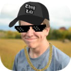 Thug Life Stickers: Pics Editor, Photo Maker, Meme icon