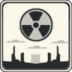 Pocket nuclear power plant icon