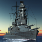 Warship Fleet Command : WW2 Naval War Game icon