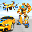 Drone Robot Car Game – Robot Transforming Games icon