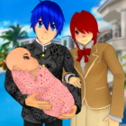 Anime Family Simulator: Pregnant Mother Games 2021 icon