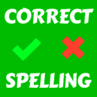 Correct spelling Premium icon