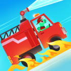 Dinosaur Fire Truck icon