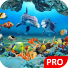 Fish Live Wallpaper 3D Aquarium Pro icon