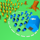 Giant Crowd.io: House Capture icon