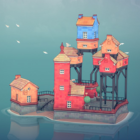 Water Town – Townscaper icon