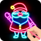 Draw Glow Christmas 2021 icon