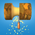 Wood Turning 3D icon