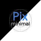 Pix – Minimal Black/White Icon Pack icon