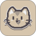 Pac Cat: retro cat icon