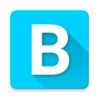 Blue Words, Stylish Fonts text icon