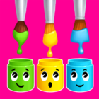 Colors games Learning for kids icon