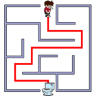 Maze Escape: Toilet Rush icon