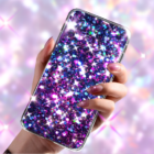 Girly Glitter Wallpaper Glitzy icon