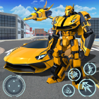 Robot Car Transformation Game icon