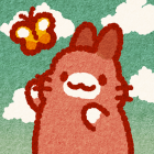 Usagi Shima: Cute Idle Bunnies icon