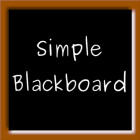 Simple Blackboard icon