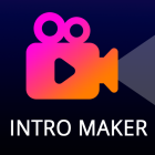 Intro Video maker Logo intro icon