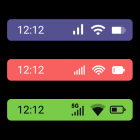 Material Status Bar icon