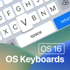 Keyboard iOS 16 – Emojis icon