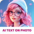 Text on Photo: Add Text on Art icon