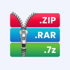 Zip Extractor – UnZIP & UnRAR icon